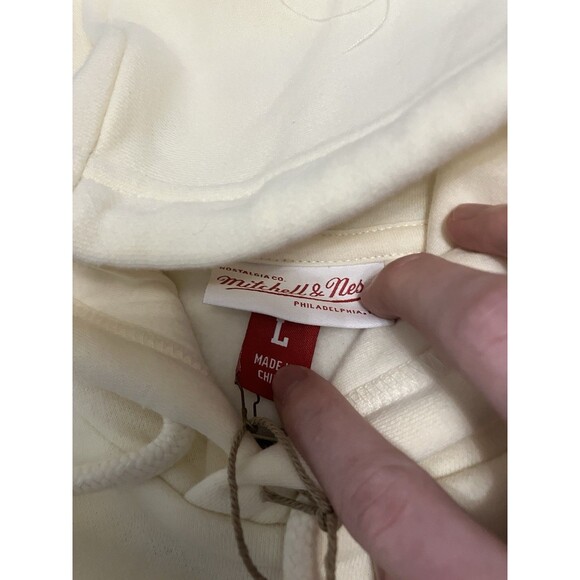 NWT Mitchell & Ness NBA Boston Celtics Head Coach Script Hoodie Mens L $110 - Picture 4 of 5